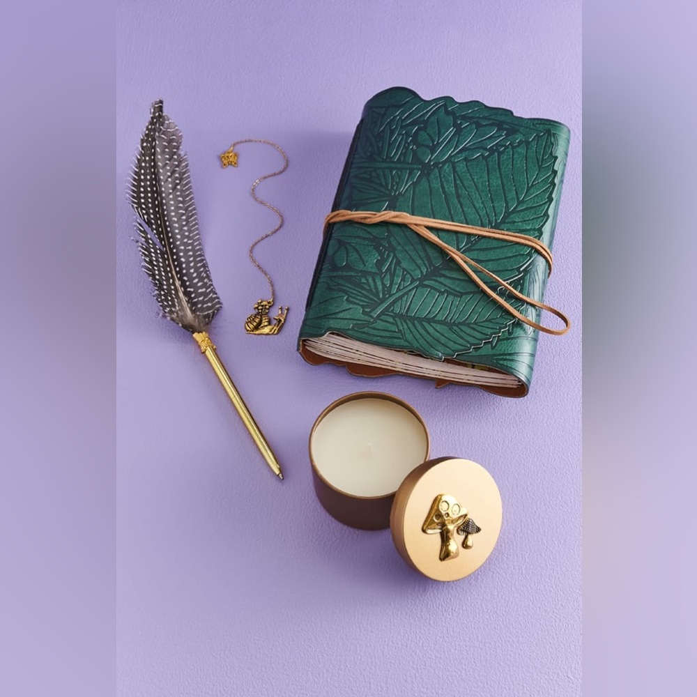 Elven Grove Journal Set, NIB 🧝🏼‍♀️ 📔 🖊️ 🍄‍🟫